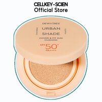 Phấn Nước Che Khuyết Điểm Nâng Tone Kiềm Dầu Chống Nắng Dewytree Urban Shade Cover & Fit Sun Cushion SPF50+ PA++++(14g)