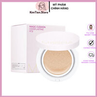 Phấn Nước Che Phủ Hoàn Kiềm Dầu No 21 Missha M Magic Cushion Cover Lasting SPF50+/PA+++ 15g