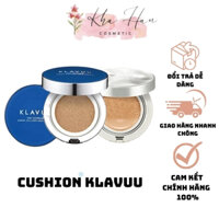 Phấn Nước Cushion KLAVUU High Coverage - Màu Xanh - Xám 15g