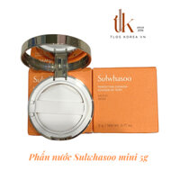 Phấn Nước Cushion Sulwhasoo Perfecting Cushion No21 Tông Sáng Bản Lì//Bản Airy 1 Hộp Mini 5g.