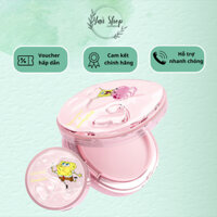 Phấn Nước Cushion VEECCI Vỏ Hồng Bọt Biển SpongeBob Finish