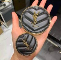 Phấn Nước Cushion YSL Le Cushion Encre de Peau Luminous Matte Cushion- Vỏ Da Đen Tone 20 Trắng Tự Nhiên (Size Mini)