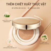 Phấn nước Focallure BB Cushion Golden Age che phủ hoàn hảo làm mờ lỗ chân lông chống nước kết cấu mỏng nhẹ 12g