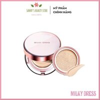 Phấn Nước 🌸 FREESHIP 🌸 Cushion Trang Điểm Che Khuyết Điểm SPF50+, PA+++ Milky Dress Barbie Make Veil