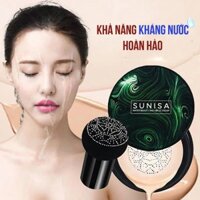 Phấn nước kem nền SUNISA che khuyết điểm chống nắng dưỡng ẩm da không bết bí chống nước hiệu quả