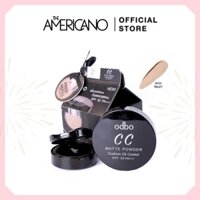 Phấn nước kiềm dầu CC Odbo Cushion Matte Powder Oil Control Thái Lan 14g - Kèm lõi 21.Tone trắng sáng