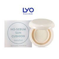 Phấn Nước Kiềm Dầu Innisfree No Sebum Sun Cushion  SPF 50+ 14g Hàn Quốc