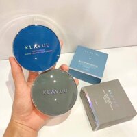 Phấn Nước Klavuu Blue Pearlsation High Coverage Marine Collagen Aqua Cushion SPF50+ PA+++ - KLAVUU XANH
