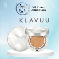 Phấn Nước Klavuu Urban Pearlsation High Coverage Tension - Marine Collagen Aqua Cushion [Xanh - Xám]