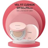 Phấn nước mịn lì mờ khuyết điểm Essance Veil Fit Cushion SPF50+ PA+++ 15g