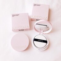 Phấn Nước Missha Cushion Cover Lasting (Vỏ Hồng) Tone 21 và Tone 23 (free ship)