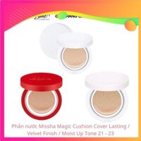 Phấn nước Missha Magic Cushion Cover Lasting / Velvet Finish / Moist Up Tone 21 - 23