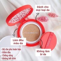 Phấn nước Missha Velvet Finish Cushion mỏng mịn Cushion lâu trôi che phủ tốt SPF50+ PA+++ TRANCI