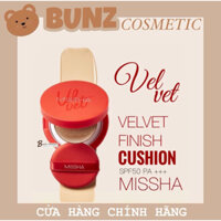 Phấn nước Missha Velvet Finish Cushion siêu che phủ + kiềm dầu