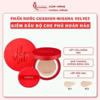 Phấn nước Missha Velvet Finish Cushion ( vỏ đỏ )