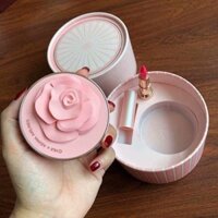 Phấn nước phiên bản giới hạn Ohui Ultimate Cover Cushion Moisture Rose Patal Special Set (Kèm lõi + Son)