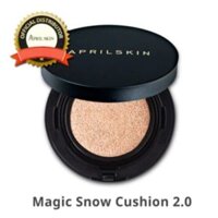 Phấn nước phiên bản mới 2016 April Skin Magic Snow Cushion Black 2.0 SPF50+/PA+++ No.22 Pink Beige