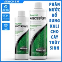 Phân nước Seachem - Flourish Potassium bổ sung Kali cho cây thuỷ sinh trong hồ cá cảnh