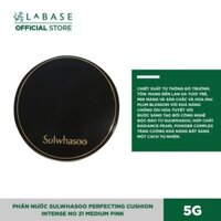 Phấn Nước Sulwhasoo Perfecting Cushion Intense No 21 Medium Pink 5g (Mini) E0