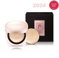 Phấn nước The Whoo Cheonyuldan Hwayul Signature Cushion (Hộp 13g + lõi Refill 13g) (SPF35+, PA++)