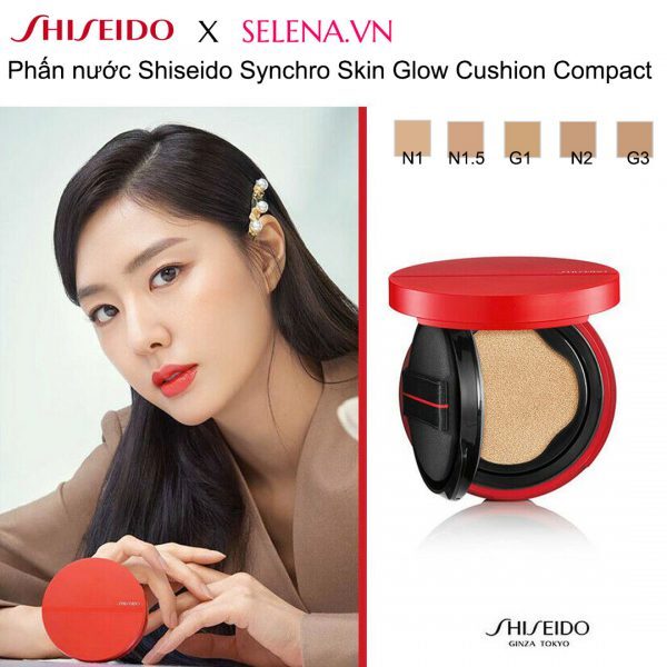 Phấn nước thông minh Shiseido Synchro Skin Glow Cushion Compact