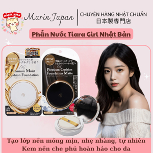 Phấn nước Tiara Girl Premium Cushion Foundation Nhật Bản 13g