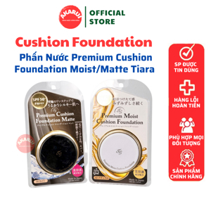 Phấn nước Tiara Girl Premium Cushion Foundation Nhật Bản 13g