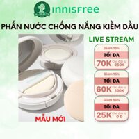 Phấn nước trang điểm kiềm dầu và chống nắng innisfree No Sebum Sun Cushion SPF 50+ PA+++ 14 g