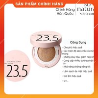 Phấn Nước Trang Điểm Lâu Trôi Cover Fixing Cushion 23.5 SPF50+/PA+++ So Natural l Nhập Khẩu Chính Hãng Hàn Quốc