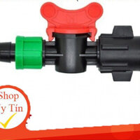 Phân phối 10 Van khóa khởi thủy nhỏ giọt 16mm cho dây chính mềm hàng nhập khẩu nguyên seal.