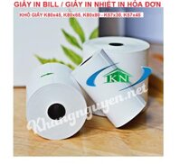 Phân phối bán lẻ giấy in nhiệt hóa đơn các khổ sẵn hàng giao ngay