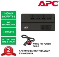 Phân phối Bộ lưu điện APC EASY UPS BV1000I-MS