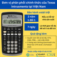 [Phân phối chính thức] Máy tính tài chính BA II Plus Fullbox Tặng kèm file tài liệu CMA, CFA,FRM 2024
