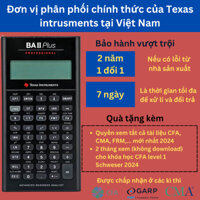 [Phân phối chính thức] Texas Instruments BA II Plus Professional Financial Calculator, Fullbox mẫu mới nhất