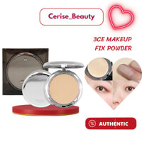 Phấn phủ 3CE Makeup Fix Powder kiếm dầu lì mịn giữ tone đến 4h Fair Clear Light