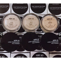 Phấn phủ bột Aery Jo 20g siêu mịn tạo lớp trang điểm tự nhiên sẵn 3 tone chuyên dùng cho makeup