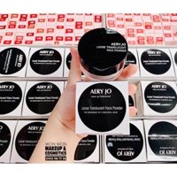 Phấn Phủ Bột Aery Jo 20g siêu mịn tạo lớp trag điểm tự nhiên sẵn 2 tone chuyên dùng cho makeup
