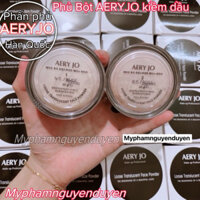 Phấn Phủ Bột Aery Jo 20g siêu mịn tạo lớp trag điểm tự nhiên sẵn 2 tone chuyên dùng cho makeup