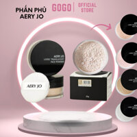 Phấn Phủ Bột Aery Jo 20g siêu mịn tạo lớp trag điểm tự nhiên sẵn 2 tone chuyên dùng cho makeup