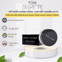 Phấn phủ bột Bobbi Brown Sheer Finish Loose Powder fullsize 10g, Phấn phủ kiềm dầu, che phủ mịn mượt