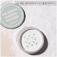 Phấn phủ bột Innisfree No sebum mineral Powder bao bì mới