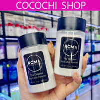 Phấn phủ bột kiềm dầu RCMA No Color Powder  màu trắng lên da nâng tone nhẹ nhàng (Full size 85g)