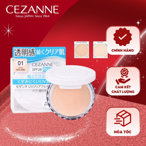 Phấn phủ Cezanne UV Face Powder N #04 Yellow