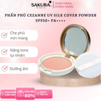 Phấn phủ Cezanne UV Silk Cover SPF50+ PA++++ – siêu mịn, che phủ lỗ chân lông, bảo vệ da Menard
