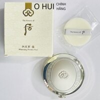 Phấn phủ chống nắng dưỡng trắng Whoo Whitening Powder Pact 13 gram, SPF45/PA+++ - Nhã Khanh Ohui