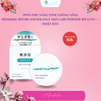 Phấn phủ chống nắng Meishoku Repair and Balance Skin Care Powder nâng tone chống nắng che phủ đẹp SPF32 PA+++