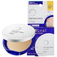 Phấn phủ chống nắng Transino Medicinal UV Powder n 12g Sunscreen powder foundation Whitening Sunscreen UV protection Reapplyable Makeup lasts