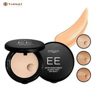 Phấn Phủ Crayon EE, Extra Enrichment Elastic Pact SPF 36 PA++, dưỡng mịn da, chống nắng