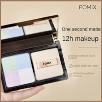 Phấn Phủ Dạng Bột Cố Định Lớp Trang Điểm Bốn Màu Sắc Lâu Trôi Chống Thấm Nước Không Dính Ly