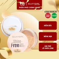 Phấn Phủ Dạng Bột Loại Bỏ Bóng Nhờn Cho Da Khô Thoáng, Mịn Màng Silkygirl Shine-free Loose Powder 15g